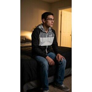 Puma Vintage Rare Glanz Heritage Wind Jacket Windbreaker Nylon Gray White Large